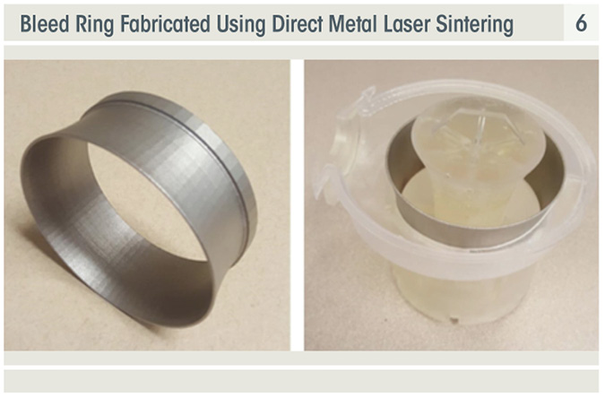 Bleed Ring Fabricated Using Direct Metal Laser Sintering