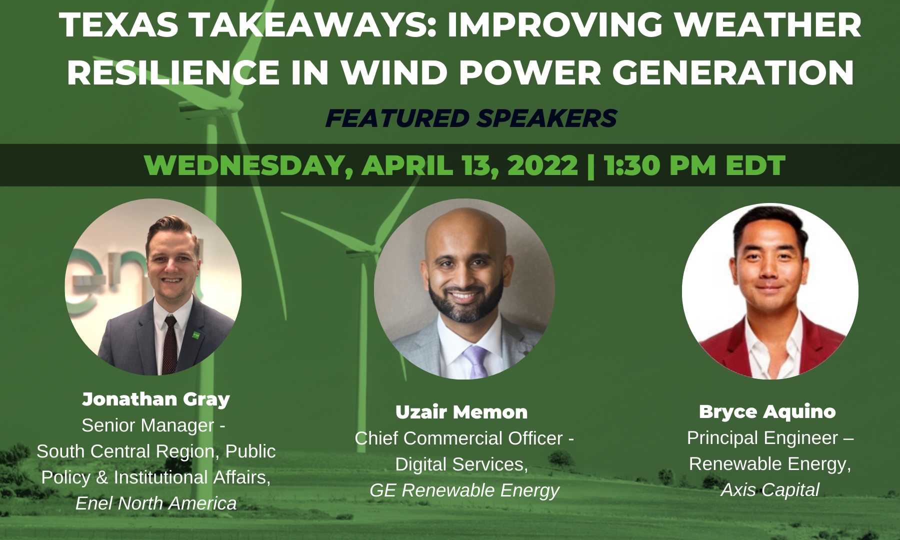 Texas takeaways: Improving weather resilience in wind power generation