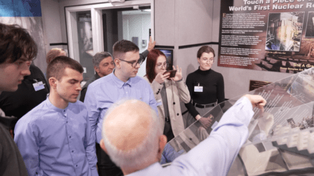 Ukrainian grad students complete US-led nuclear internship program