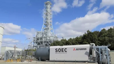 Mitsubishi Heavy Industries begins testing solid oxide electrolyzer cell for hydrogen production